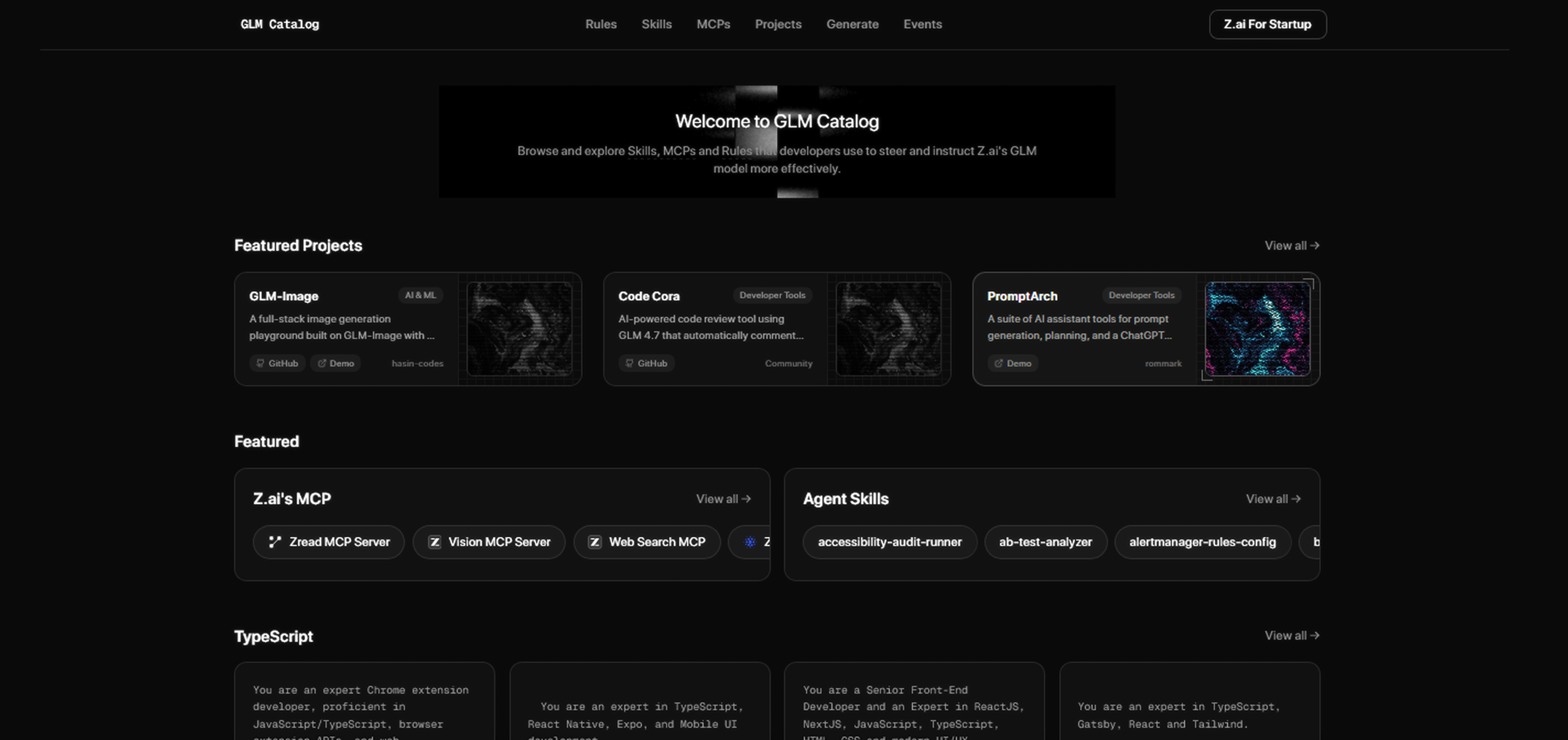GLM Catalog main image